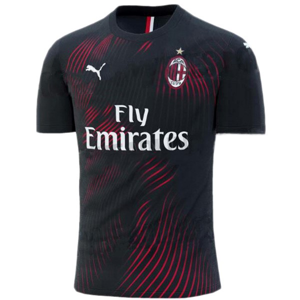 Tailandia Camiseta Milan Tercera equipación 2019-2020 Negro